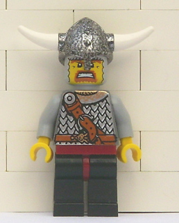 LEGO Minifigure-Viking Warrior 4c-Vikings-VIK003-Creative Brick Builders